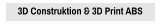 3D Construktion & 3D Print ABS